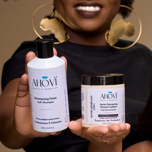 Duo lavant : Shampoing doux + Nutri-démêlant